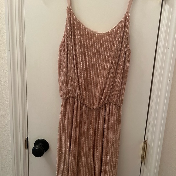 Brand new Allison Olivia off blush color with rhinestones . - Picture 2 of 4